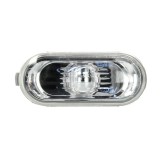 Lampa semnalizare laterala VW Passat B5 1996-10.2003; Polo 6N/6N2/9N 1997-2005; partea Stanga, Dreapta transparent, fara suport bec, TYC