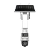 Camera IP PTZ 4G cu panou solar HiLook 4MP, PIR, IR 30 m