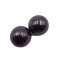 Set de 2 Bile Magnetice Antistres, Rotunde, Negre