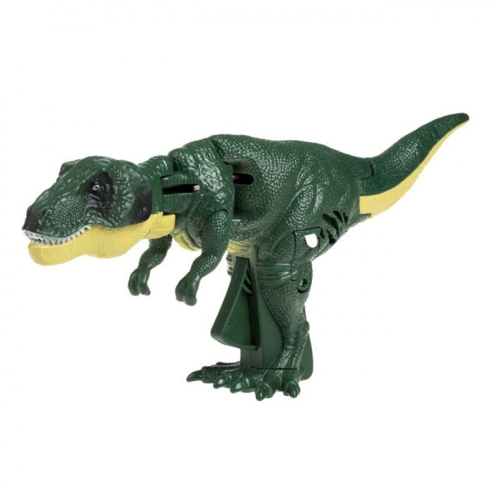Dinozaur Interactiv, Dino Attac, Mișcare și Sunet, 29.5cm, Culoare Verde, Plastic