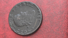 Moneda veche anglia 1811 foto