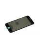 Geam cu Rama + OCA + Polarizator Apple iPhone 8 Negru (Original, Folie Plastic)