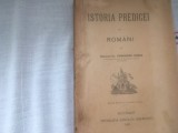 DIAC. DR. GHEORGHE COMSA, ISTORIA PREDICEI LA ROMANI. BUCURESTI 1921