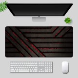 MousePad mare, VisionHub&reg;, Suprafata moale, Baza Anti-Alunecare Cauciucata, Impermeabil pentru protectie birou, 800x300x4mm, Negru