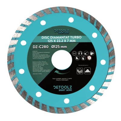 Disc diamantat turbo 125x22.2x7mm FarmGarden AgroTrade foto