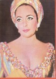 AS - C.P. ELIZABETH TAYLOR - COLECȚIA CASA FILMULUI, NECIRCULATĂ (STAREA CARE SE VEDE)