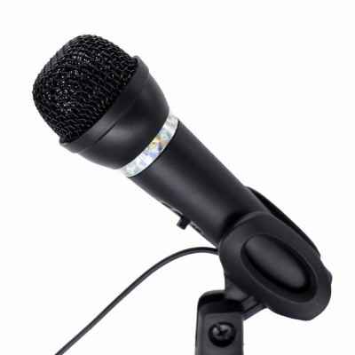 MICROFON GEMBIRD, suport tip &amp;quot;picior&amp;quot;, conector Jack 3.5 mm, negru, &amp;quot;MIC-D-04&amp;quot; (timbru verde 0.03 lei)x foto