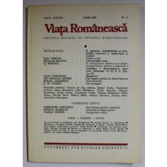 VIATA ROMANEASCA , REVISTA EDITATA DE UNIUNEA SCRIITORILOR , NR. 6 , IUNIE 1983