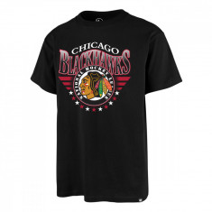 Chicago Blackhawks tricou de bărbați 47 ECHO Tee NHL black - M