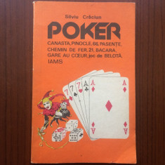 poker canasta pinocle 66 pasente joc belota iams silviu craciun ed tehnica 1992