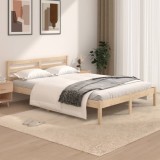 VidaXL Cadru de pat mic dublu, 120x190 cm, lemn masiv de pin 810400