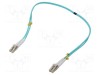 Patch cord fibră OM4 LC/UPC 0,5m LSZH GEMBIRD