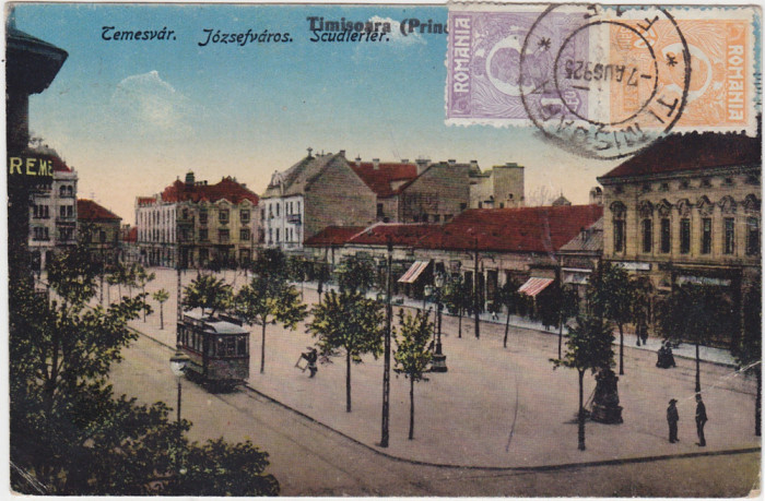CP Timisoara Temesvar Piata Scudier ter ND(1925)