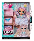 Papusa LOL Surprise OMG, Pearla cu 15 surprize, 510390EUC