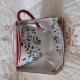 Cană cu farfurioară model Crăciun