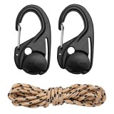 Intinzator cablu si franghie 2 buc, pentru 2-5 mm, cu paracord NEO