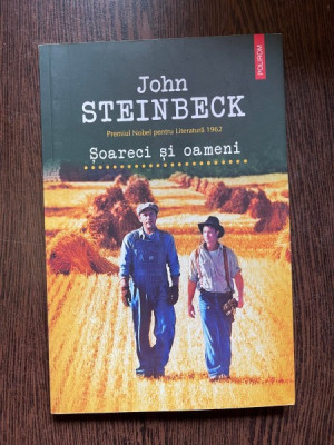 JOHN STEINBECK SOARECI SI OAMENI foto