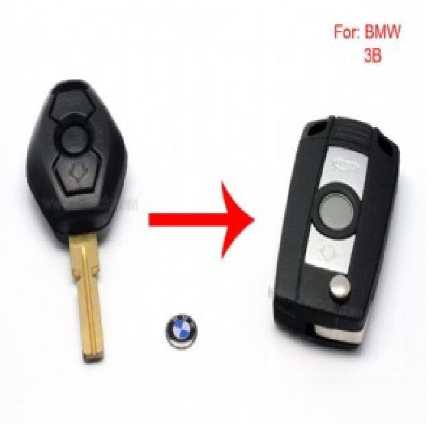 Carcasa Cheie BRICEAG BMW 3 Butoane lamela 4 track HU58 TRANSFORMAT