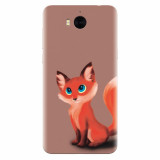 Husa silicon pentru Huawei Y6 2017, Fox Cartoon Animal And