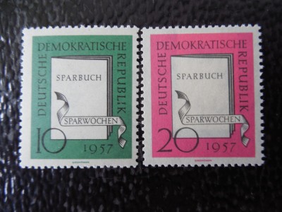 DDR-SAPTAMANA ECONOMIILOR-SERIE COMPLETA-NESTAMPILATE foto