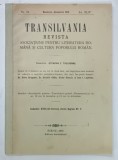 TRANSILVANIA , REVISTA ASOCIATIUNII PENTRU LITERATURA ROMANA SI CULTURA POPORULUI ROMAN , SIBIU , NR. VI , 1913