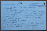 Scrisoare pe hartie cu antet , Constantin Bursan , filantropul jud. Hunedoara