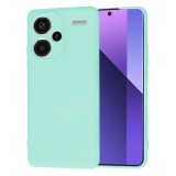 Husa premium pentru xiaomi redmi note 13 pro plus - softflex, microfibra, sea blue
