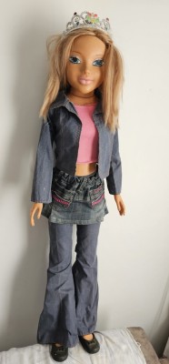 Păpușă My Scene &amp;ndash; Barbie / Nolee (My Size) , PRODUSA DE MATTEL , INALTIME 1 METRU . foto