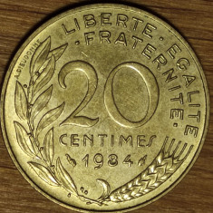 Franta - moneda de colectie - 20 centimes 1981 - absolut superba !