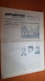 Sportul popular 26 iunie 1954-infloreste sportul in patria noastra,volei