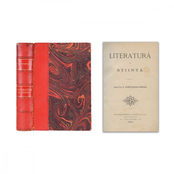 C. Dobrogeanu-Gherea, Literatură și știință, 1893