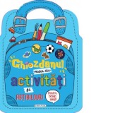 Ghiozdanul meu cu activitati si abtibilduri pentru baieti