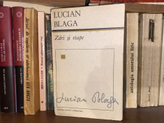 Zari si etape - Lucian Blaga foto