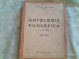 Antologie filozofica-filozofi straini-N.Bagdasar,Virgil Bogdan,C.Narly