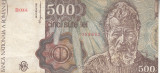 M1 - Bancnota Romania - 500 lei - emisiune ianuarie 1991