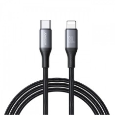 Cablu Date si Incarcare USB-C - Lightning Joyroom S-A28 Flash, 30W, 1m, Negru