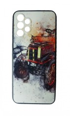 Husa telefon compatibila cu Samsung Galaxy A13 4G, A13 Antisoc, Retro car, 354HT