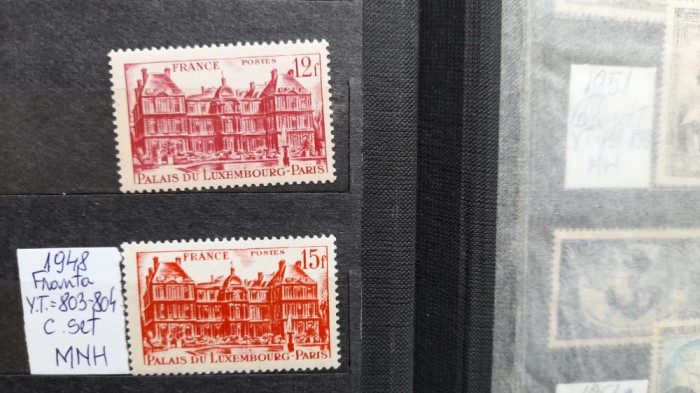 1948-Franta- YT=803-804 c.set MNH