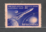 Romania.1959 Posta aeriana-Satelit ZR.163, Nestampilat
