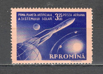 Romania.1959 Posta aeriana-Satelit ZR.163 foto