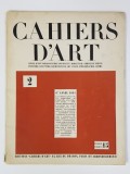 CAHIERS D ART ANUL 6 , NR 2, 1931