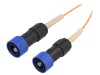 Cablu patch fibră optică simplex multimod BULGIN 5m, LC Baioneta, OM1, IP66/IP68/IP69K, PXF4054BAA