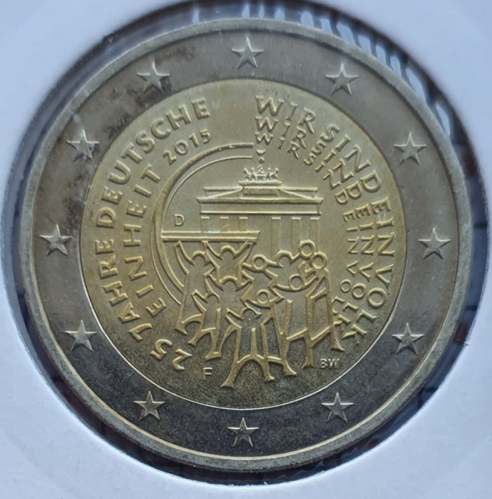 Germania 2 euro 2015 - 25 Years of German Unity - km 337 - D65901