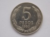 5 PESOS 1980 CHILE