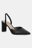 Aldo stilettos de piele OLAELDAN culoarea negru, 13967782