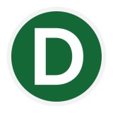 Autocolant Camioane Litera D ( DESEURI ) Automotive TrustedCars, Oem