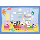 Puzzle Peppa Pig, 2X12 Piese