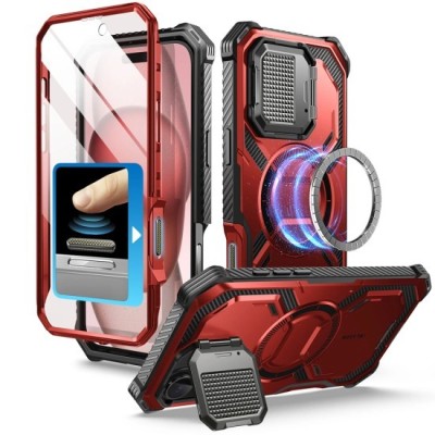 Husa pentru iPhone 16 + Folie - I-Blason Armorbox - Ruddy foto