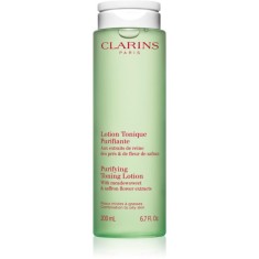 Clarins Cleansing Purifying Toning Lotion tonic pentru curatare pentru piele mixta spre grasa 200 ml