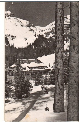 CPIB 22707 - CARTE POSTALA - MUNTII BUCEGI. CABANA &amp;quot;PESTERA&amp;quot;, RPR foto